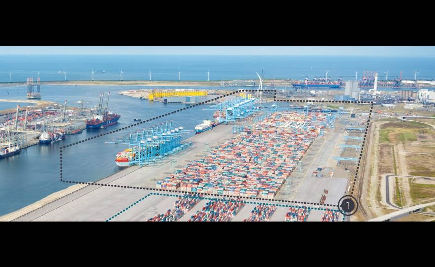 ABB and Kuenz land automatic stacking cranes contract for APM Terminals Maasvlakte II expansion